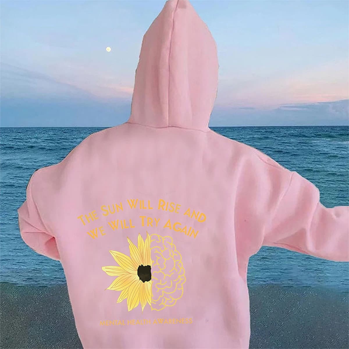 2025 трансграничные европейские и американские новые весенне-осенние толстовки с заниженными плечами, толстовки с принтом,...