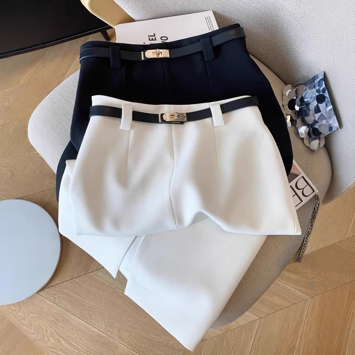 Готовый запас, весна и лето, новая красивая юбка на рабочем месте, женский костюм, юбка, сексуальная юбка, закрывающая бедра...