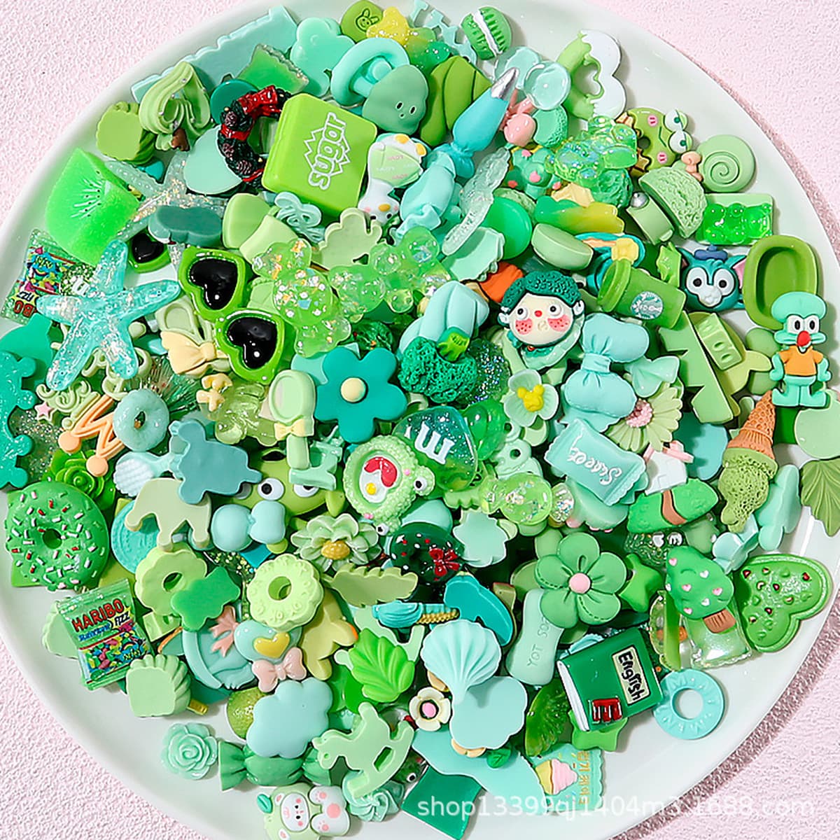 Крем-клей diy материал благословение мешок заколки для волос карта зеркало канцелярская коробка фоторамка ручной работы...