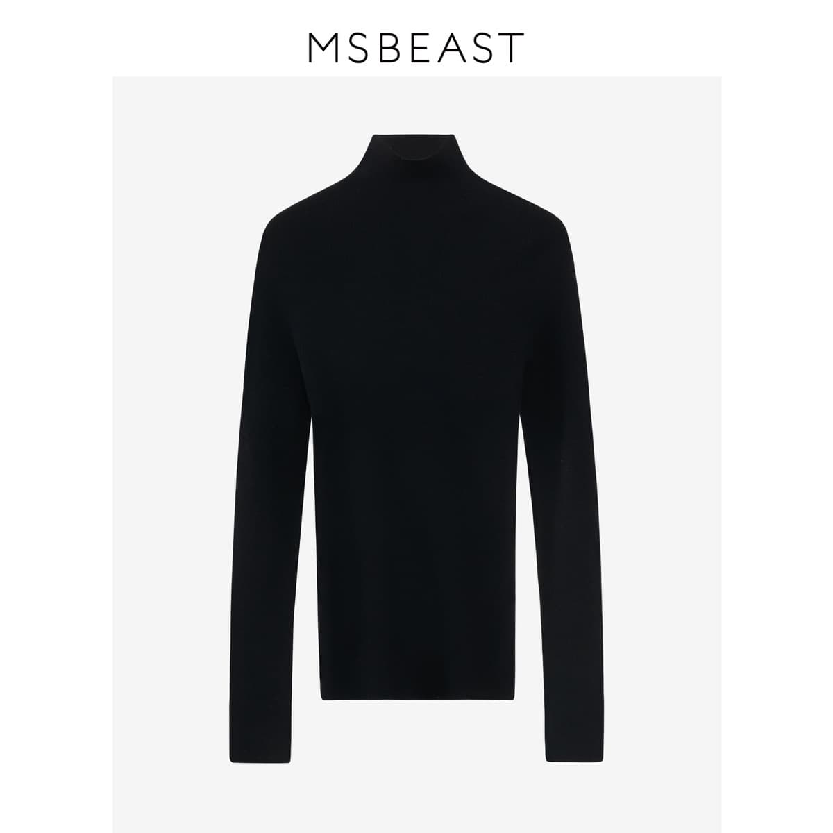 Женский свитер из 100% шерсти, бесшовный, с воротником-стойкой/полуворотником, машинная стирка, новая модель 2025 года, от...