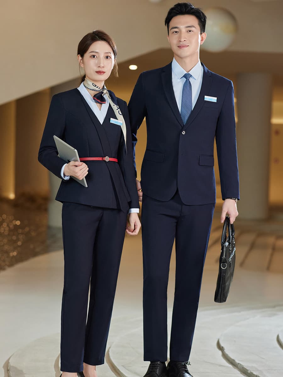 Полный комплект новой рабочей одежды для бизнес-холла China Mobile, женский костюм, куртка, деловая униформа для...