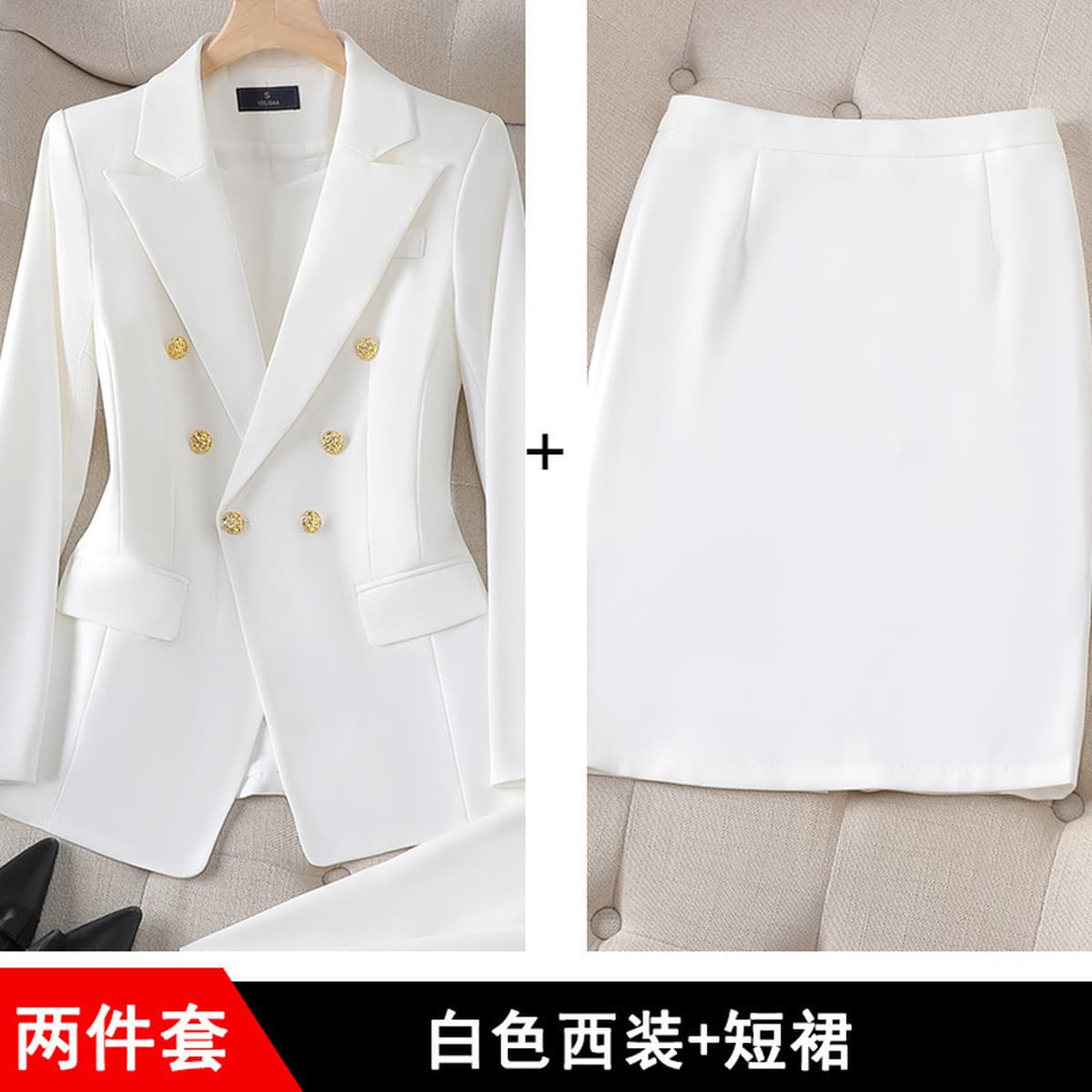 Премиум чувство двубортный красный костюм профессиональный костюм женский трансграничный новый темперамент богиня Fan модная...