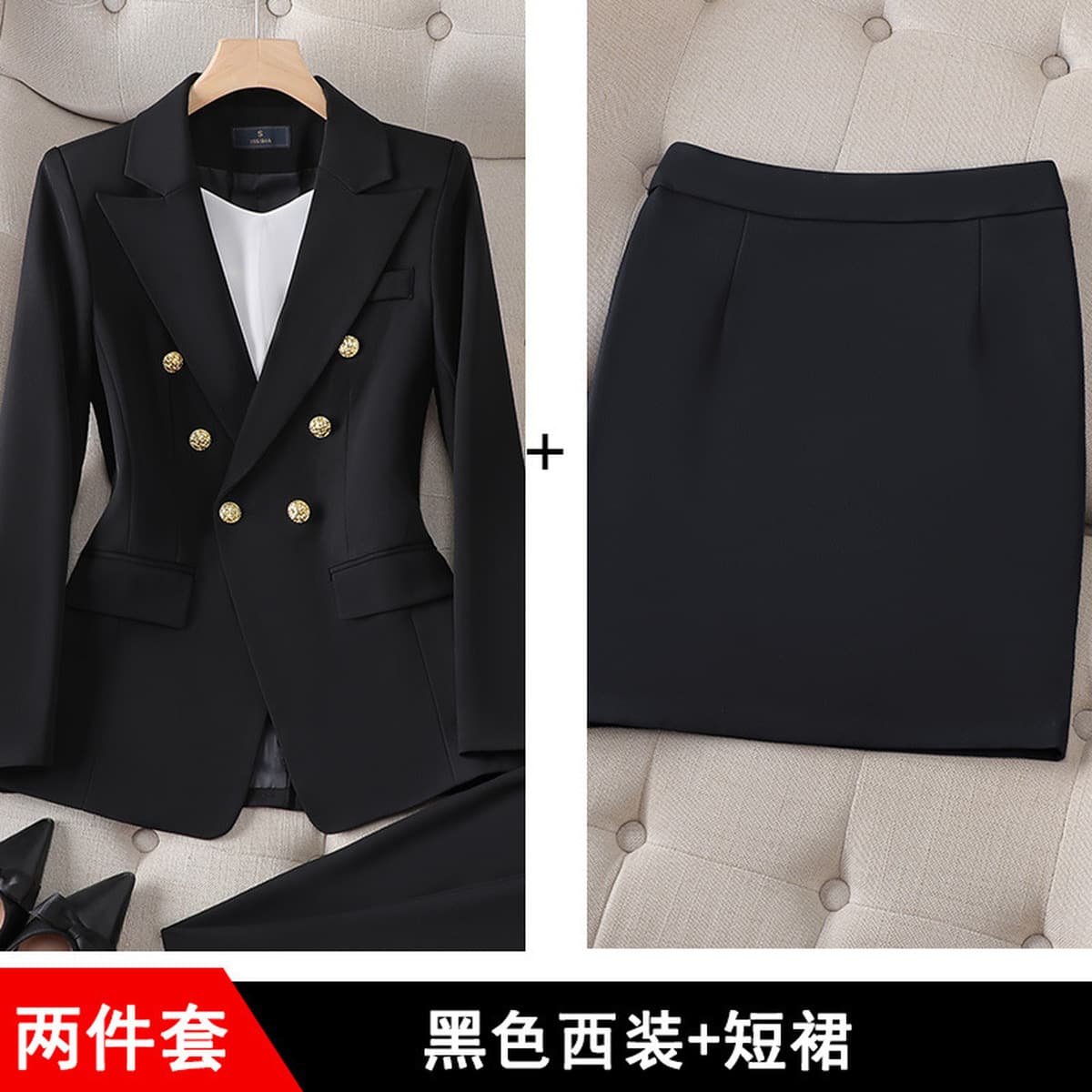 Премиум чувство двубортный красный костюм профессиональный костюм женский трансграничный новый темперамент богиня Fan модная...