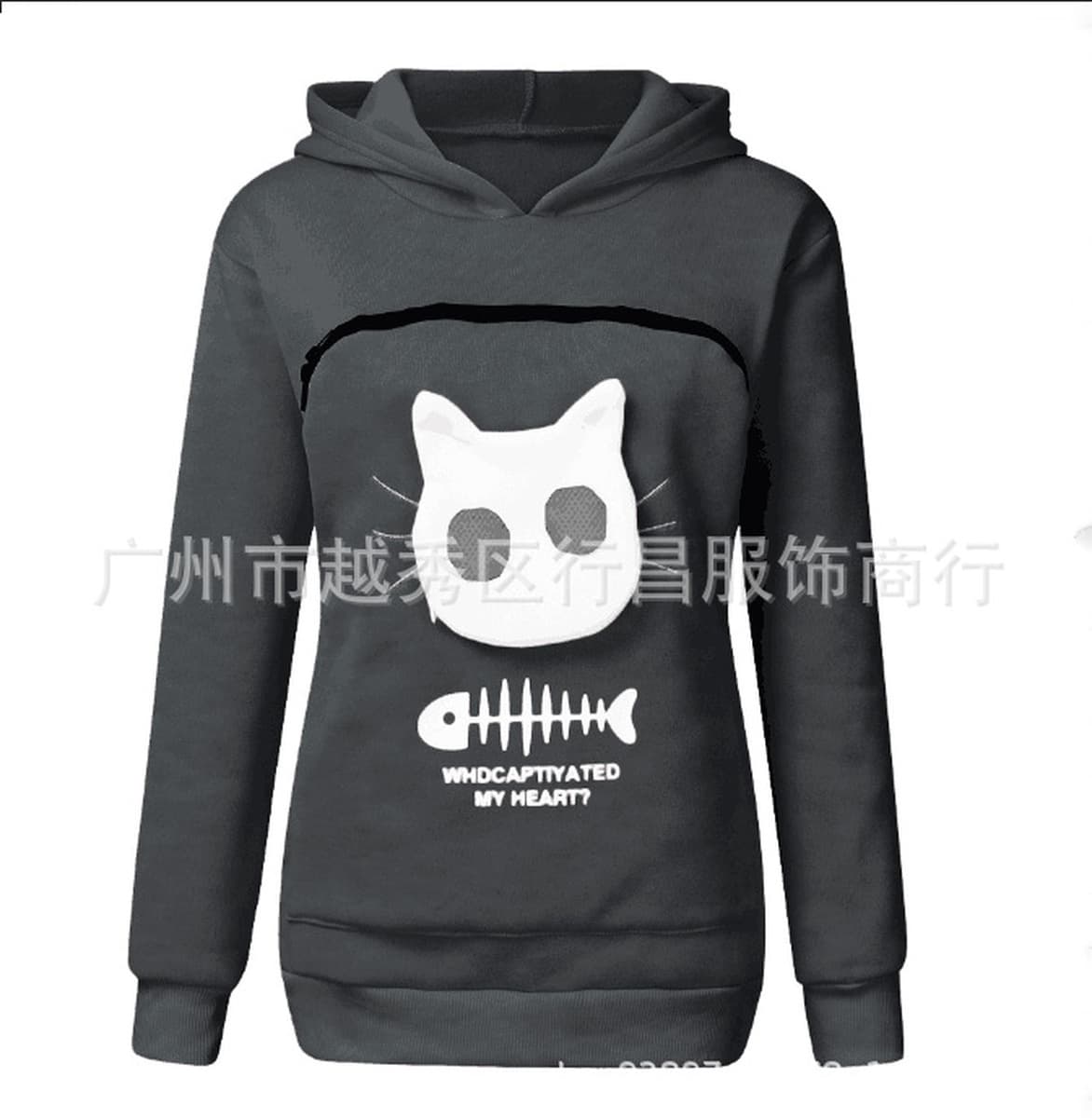 Amazon 2022 Explosions Женский свитер с принтом кошки Топ с кошачьим гнездом