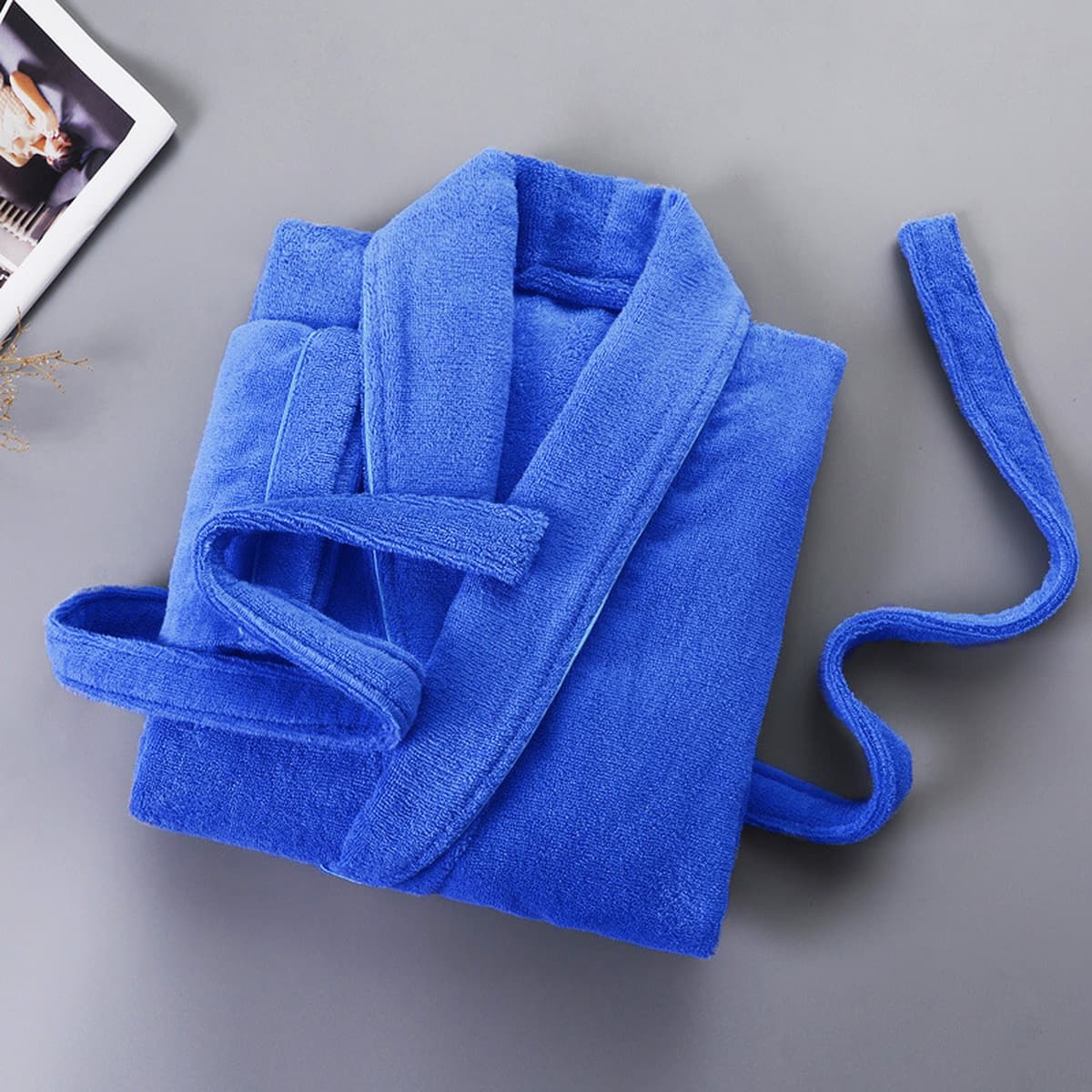 Пятизвездочный отель хлопковый халат зимний полотенце толстый хлопок мужская пара впитывает салон красоты халат