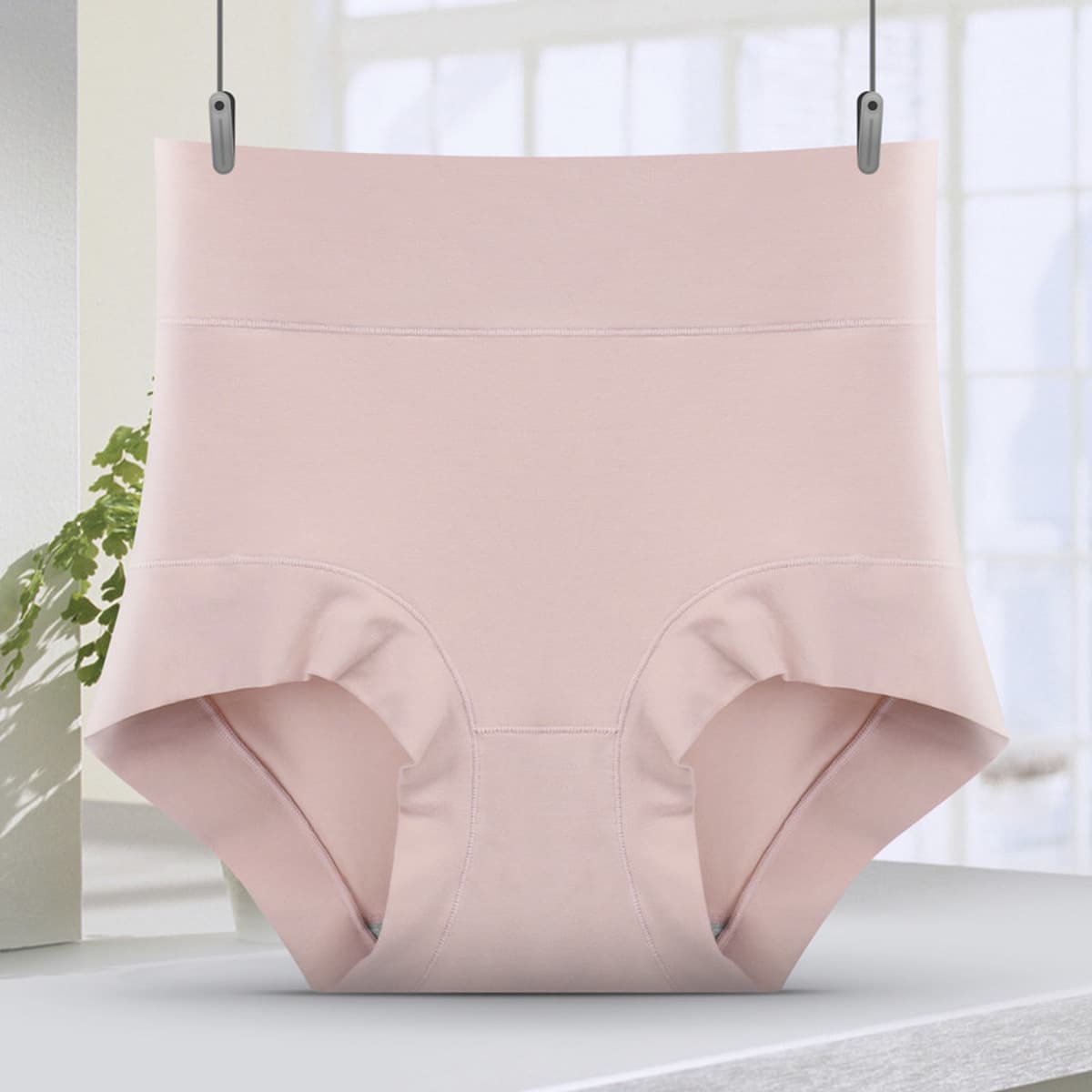 60 штук тонкого хлопка, женское хлопковое нижнее белье больших размеров, чистый хлопок, бесшовные брюки с завышенной талией,...