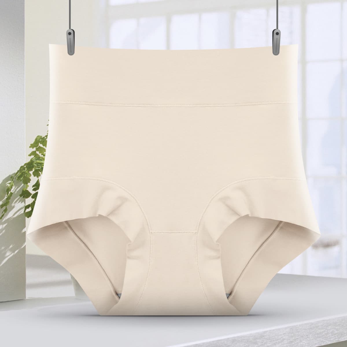 60 штук тонкого хлопка, женское хлопковое нижнее белье больших размеров, чистый хлопок, бесшовные брюки с завышенной талией,...