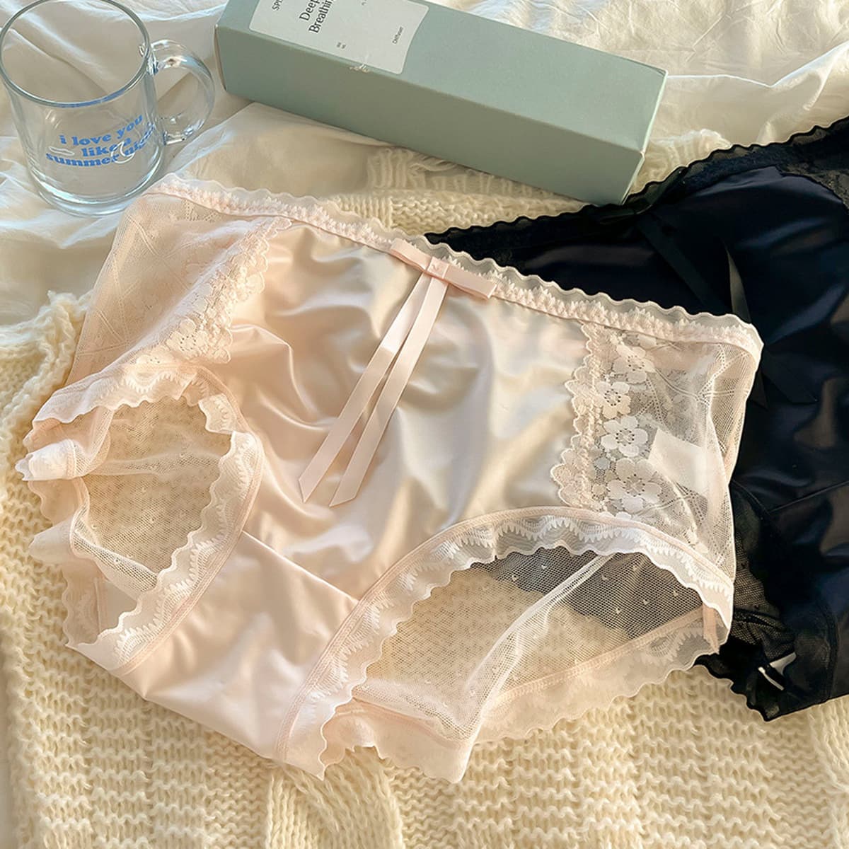 Женское нижнее белье с высокой талией и больших размеров, женские толстые MM200 кг, сексуальные полупрозрачные дышащие брюки...