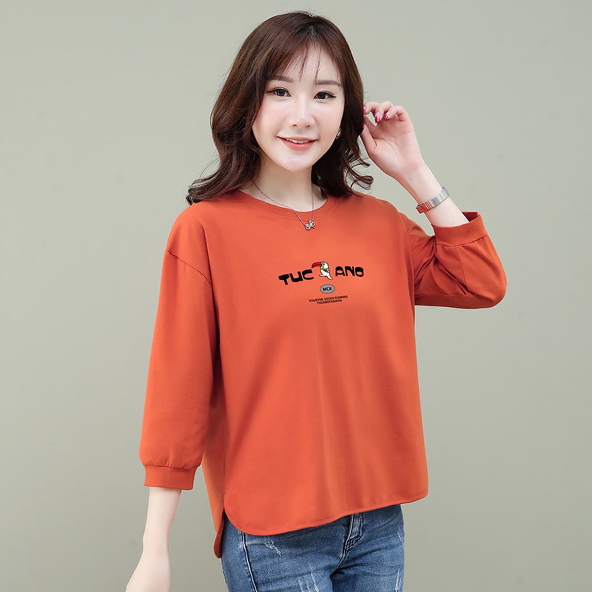 MYD6926 Футболка с коротким рукавом Женские рукава