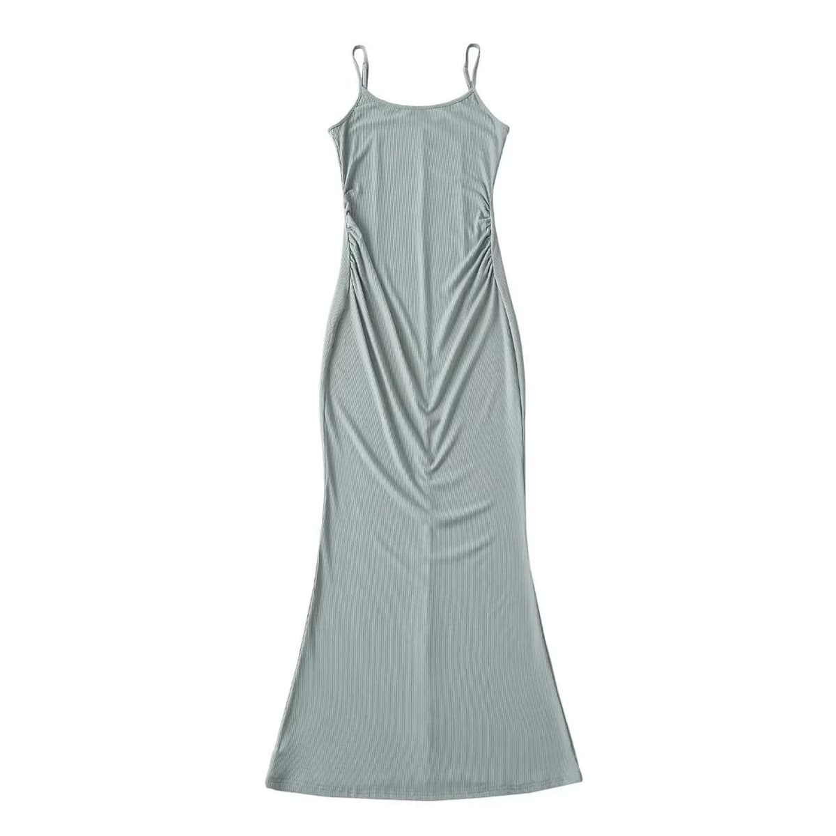 Сексуальная горячая девушка подтяжка платье женское 2024 летом