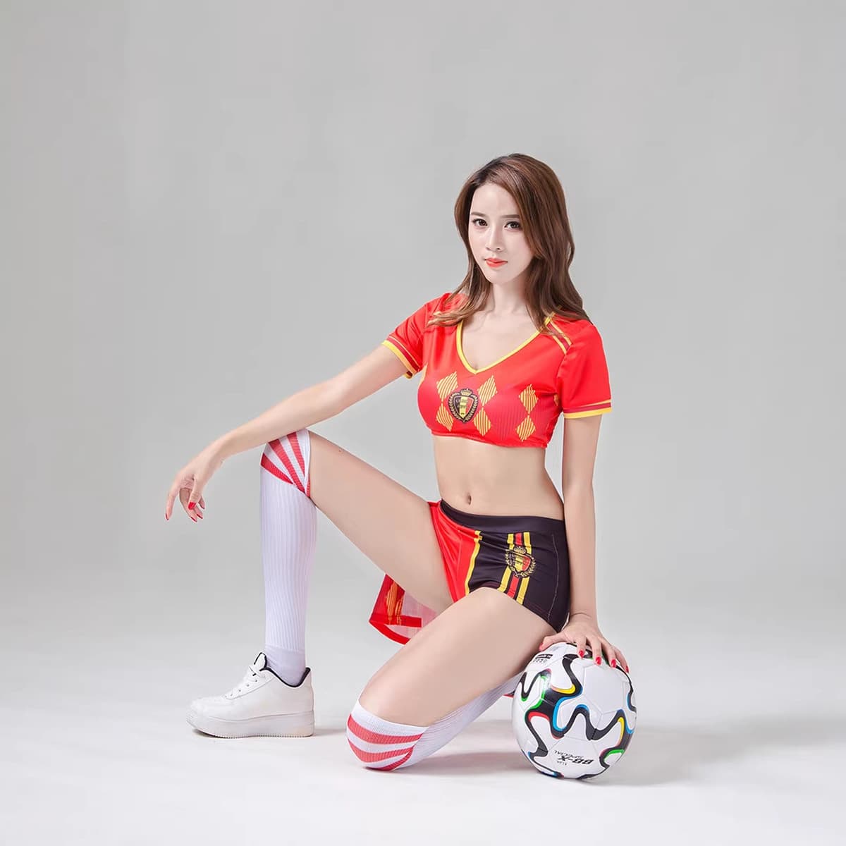 Костюм Черлидинга Активность Студент Черлидинг Костюм Платье Лала ебать Одежда Сексуальная Групповая Гимнастика Спортивная...