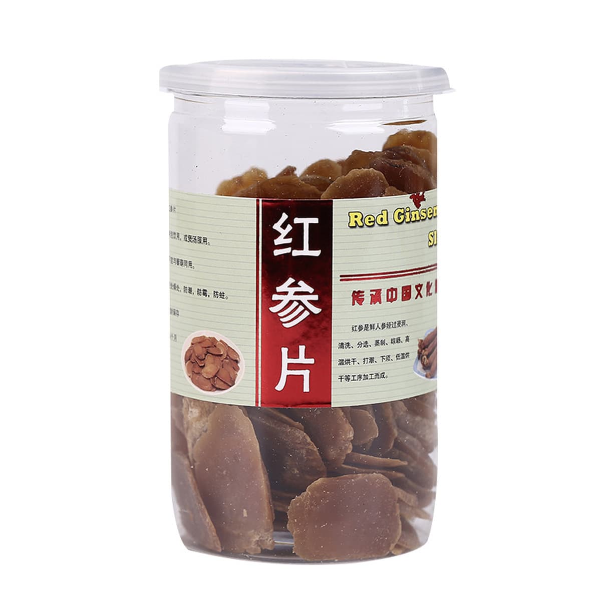 Северо-восточные специальные таблетки без сахара с красным женьшенем, оптовая продажа, 6-летний корень целый Гора Чанбай...