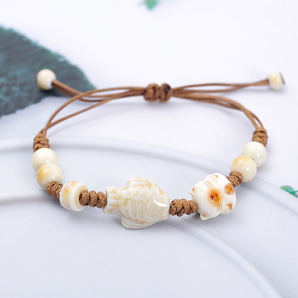 Новая пятиконечная звезда морская звезда плетет браслет для учениц