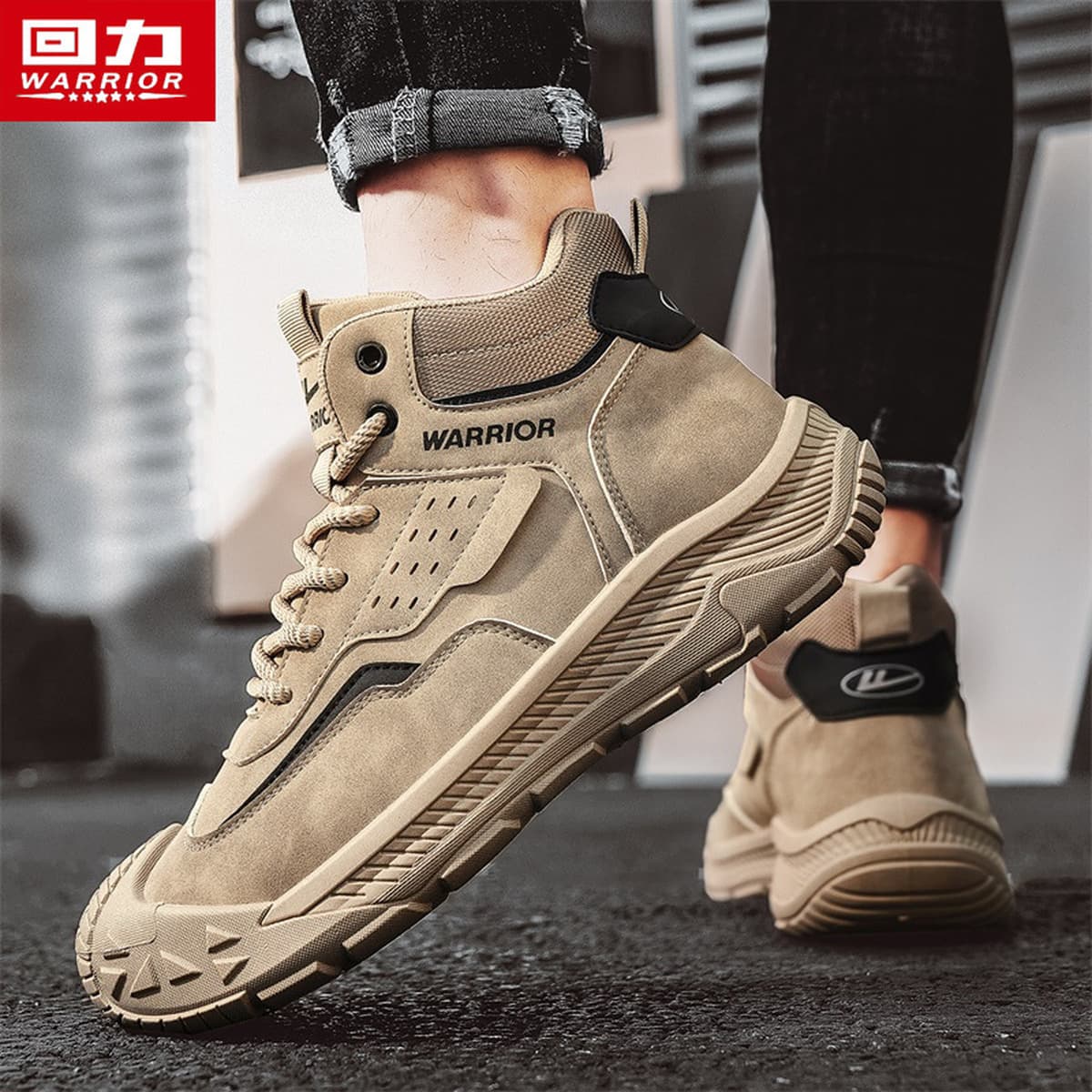 Назад мужская обувь зимой бархат утолщенный теплый хлопок обувь противоскользящая рыбалка на открытом воздухе альпинизм...