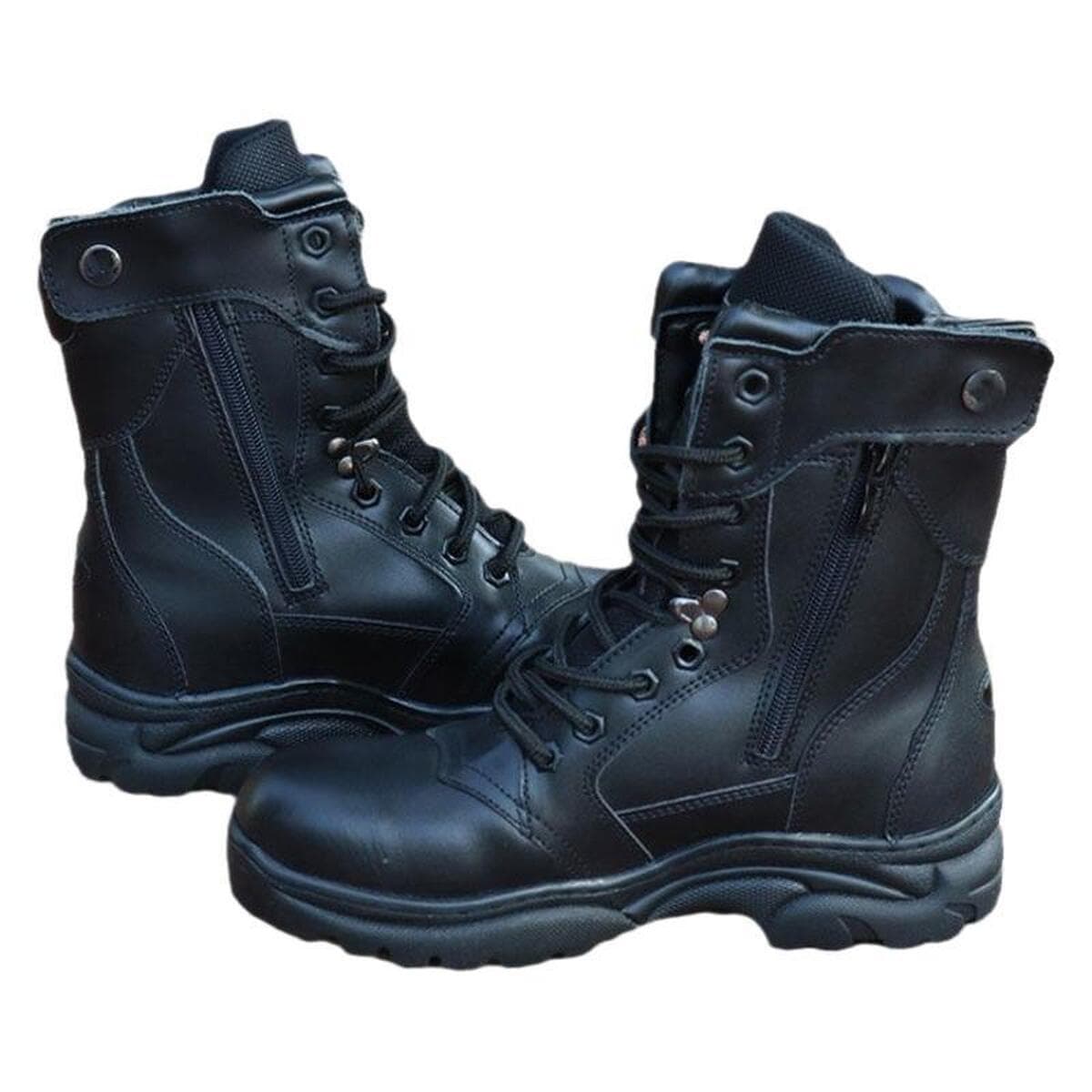 Мужские высокие черные тактические ботинки из натуральной кожи, оптовая продажа, специальные ботинки для активного отдыха,...