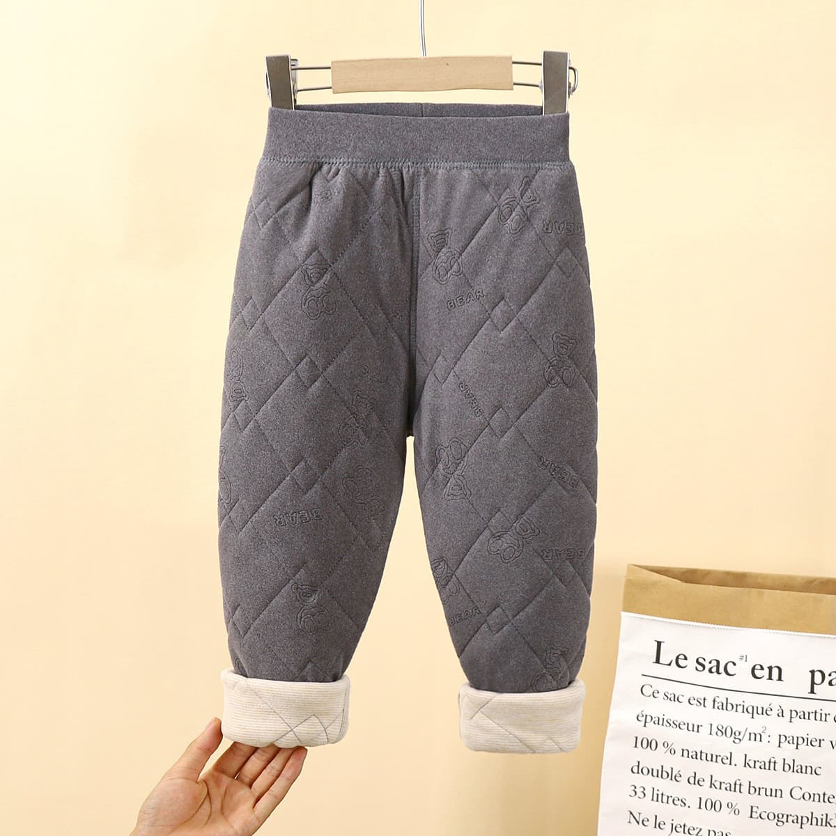 Детская школьная форма артефакт осень-зима новый трехслойный стеганый хлопок для мальчиков