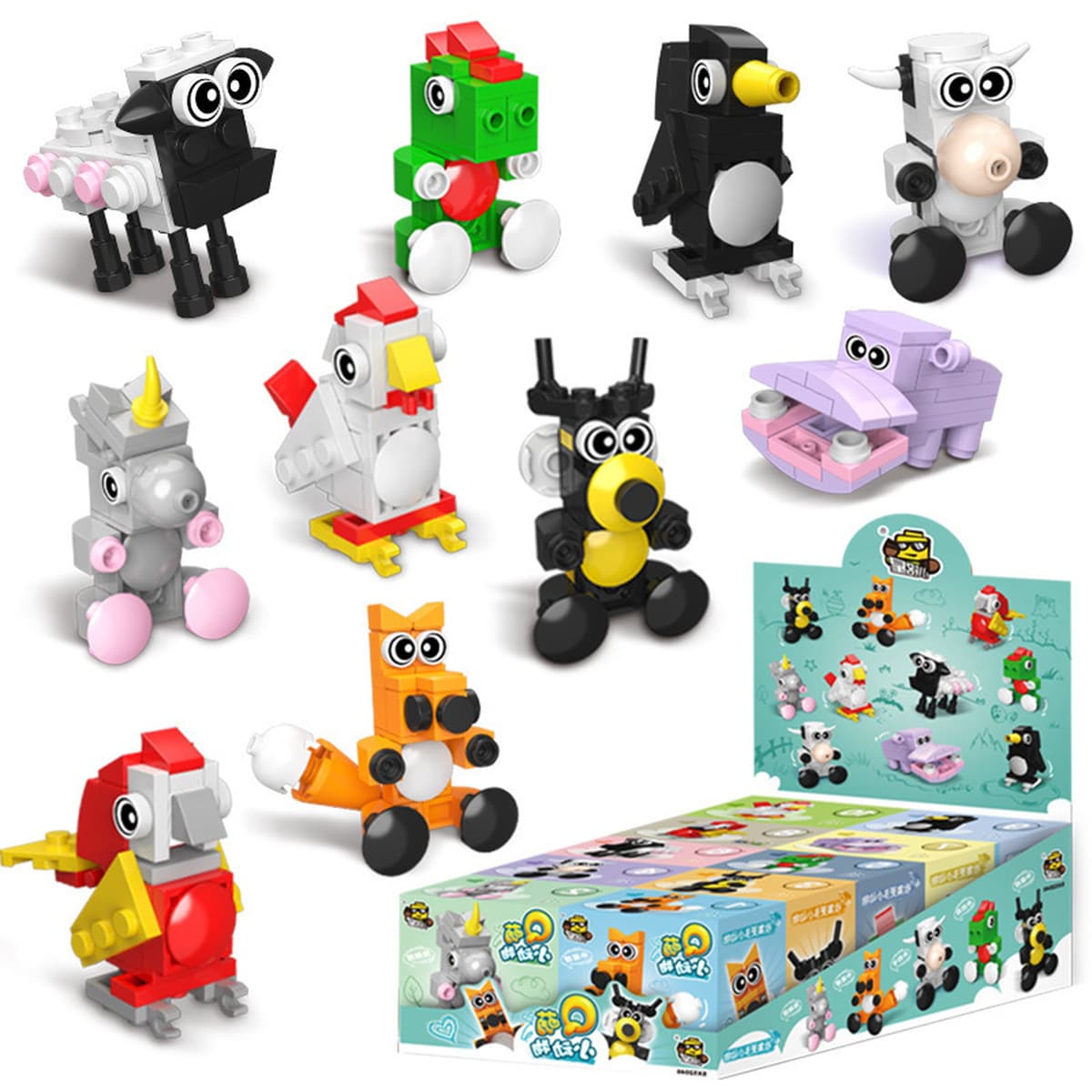 Сборка детских пазлов Xiaomingxing, совместимая с блоками мелких частиц Lego, подарки для детского сада, оптовые игрушки в...
