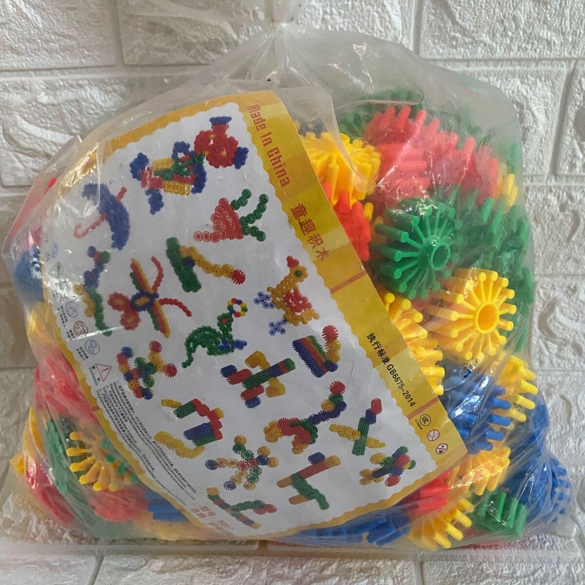 Детский сад оптом строительные блоки Детские игрушки оптом Настольные строительные блоки Снежинка строительные блоки Игрушки...