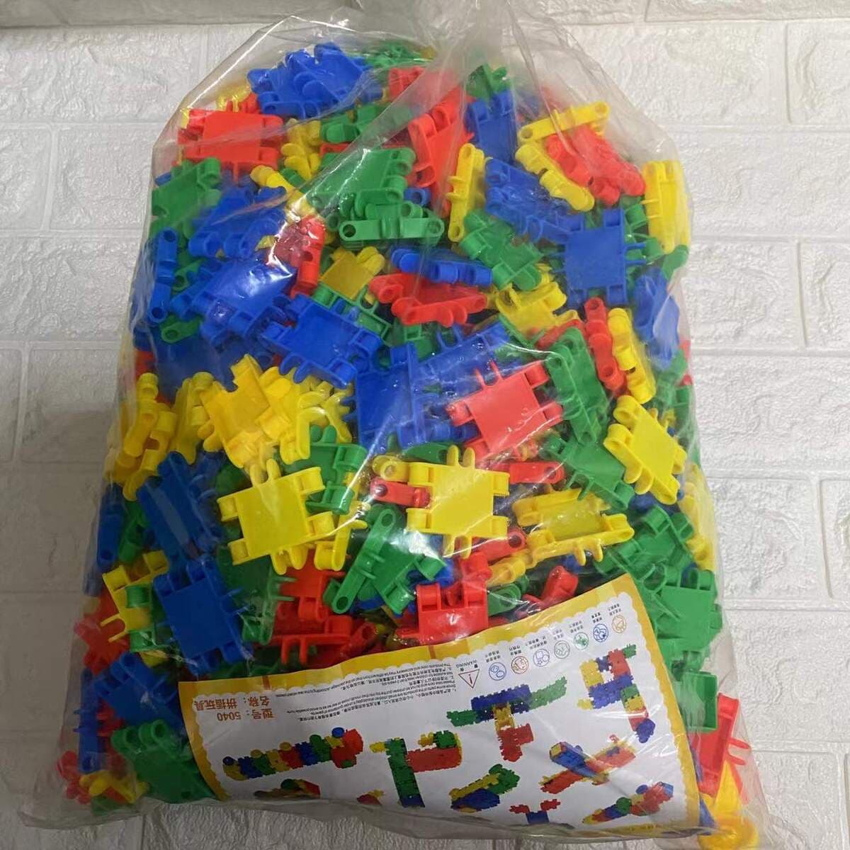 Детский сад оптом строительные блоки Детские игрушки оптом Настольные строительные блоки Снежинка строительные блоки Игрушки...