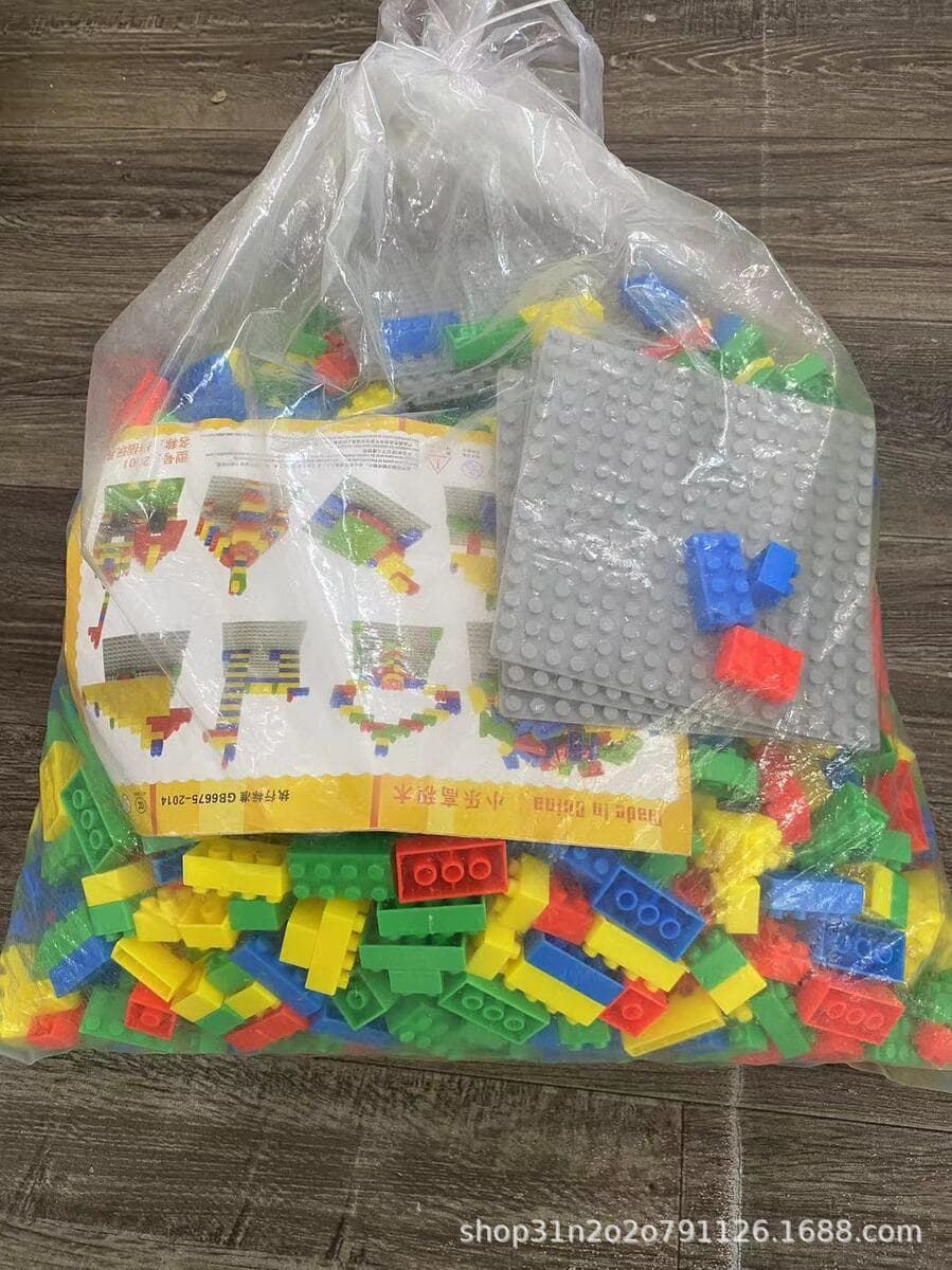 Детский сад оптом строительные блоки Детские игрушки оптом Настольные строительные блоки Снежинка строительные блоки Игрушки...