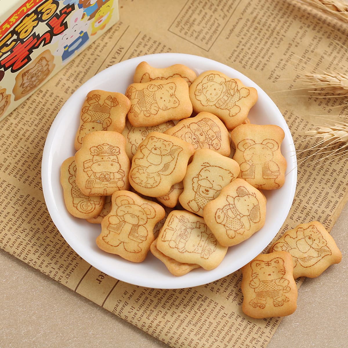 Япония импортировала детское печенье Matsunaga Matsunaga, детское печенье для прорезывания зубов, хрустящее кремовое...