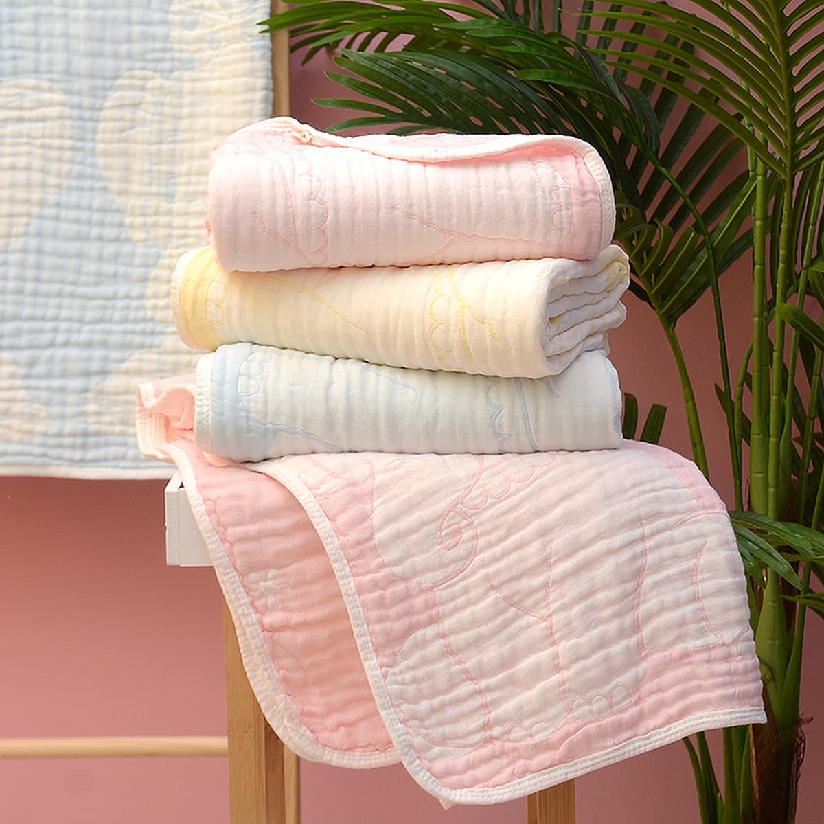 Оптовая продажа, детское банное полотенце, молочное хлопковое одеяло для младенцев и малышей, детское одеяло для детского...