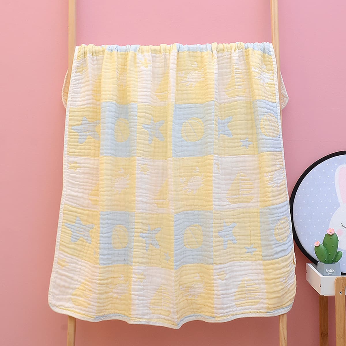 Оптовая продажа, детское банное полотенце, молочное хлопковое одеяло для младенцев и малышей, детское одеяло для детского...