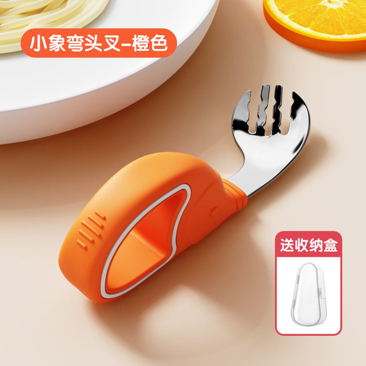 Детская ложка из нержавеющей стали кольцо вилка ложка набор тренировочная ложка