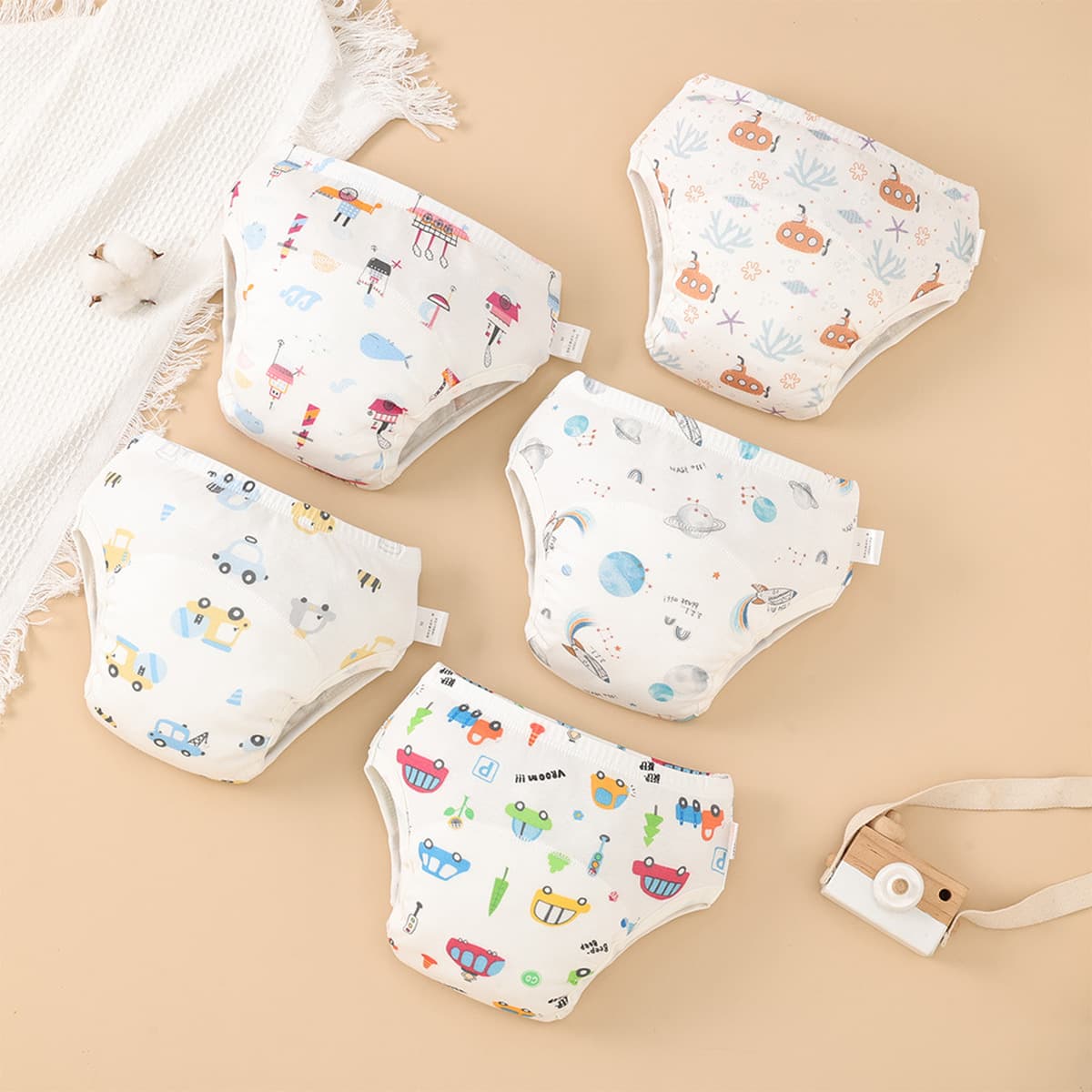 Детские туалеты тренировочные штаны для мальчиков детские трусики трусики для девочек водонепроницаемые моющие и моющие...