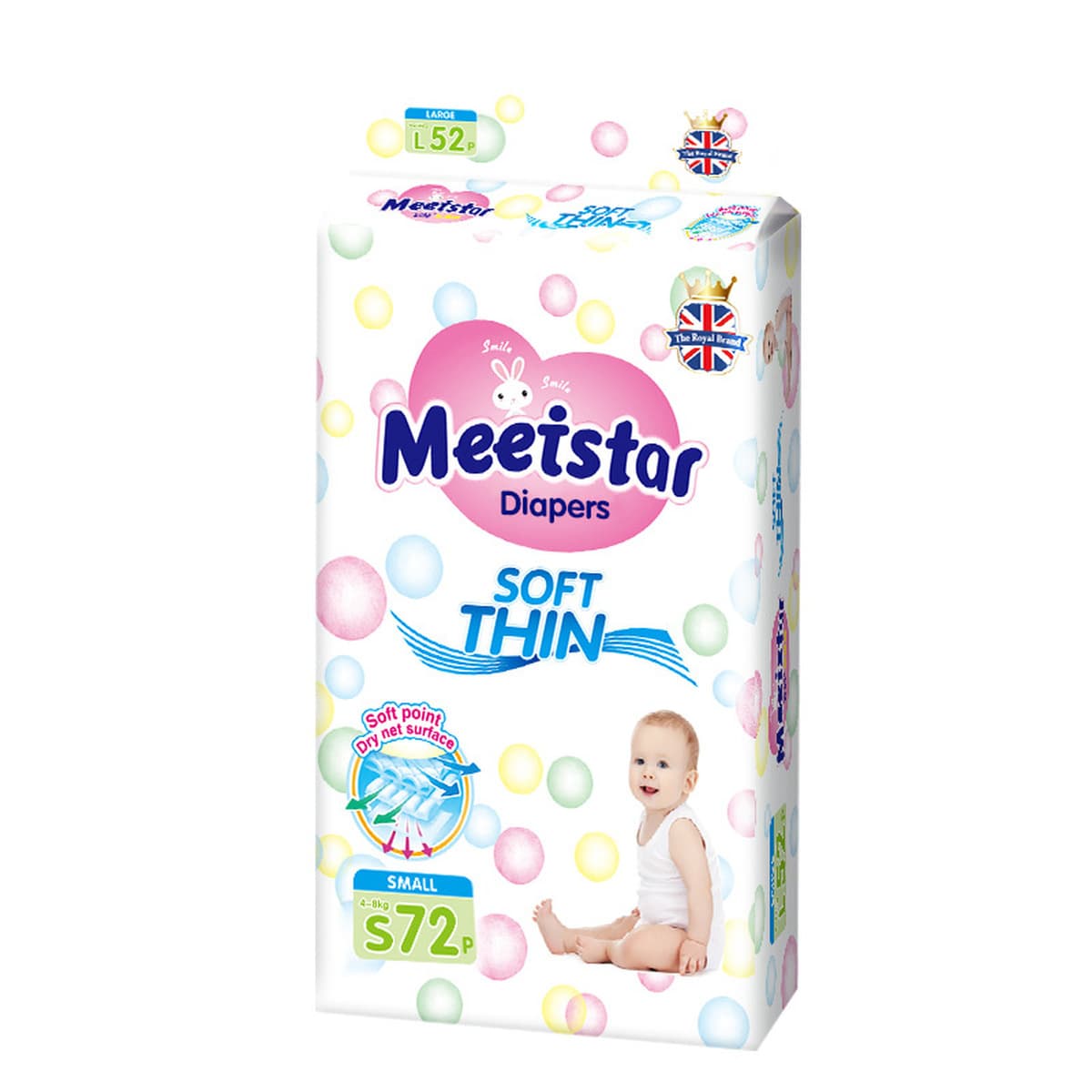 | Подгузники Anhao British Flower | Подгузники-трусики серии Wang — это отечественные, неизлучающие, дышащие и легкие...