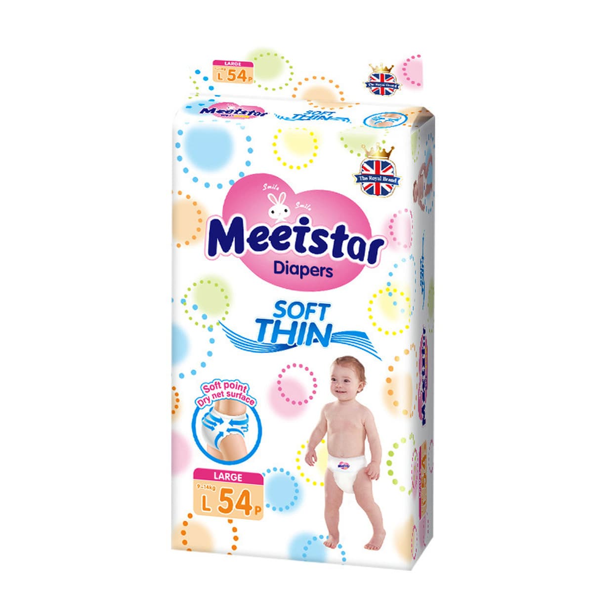 | Подгузники Anhao British Flower | Подгузники-трусики серии Wang — это отечественные, неизлучающие, дышащие и легкие...