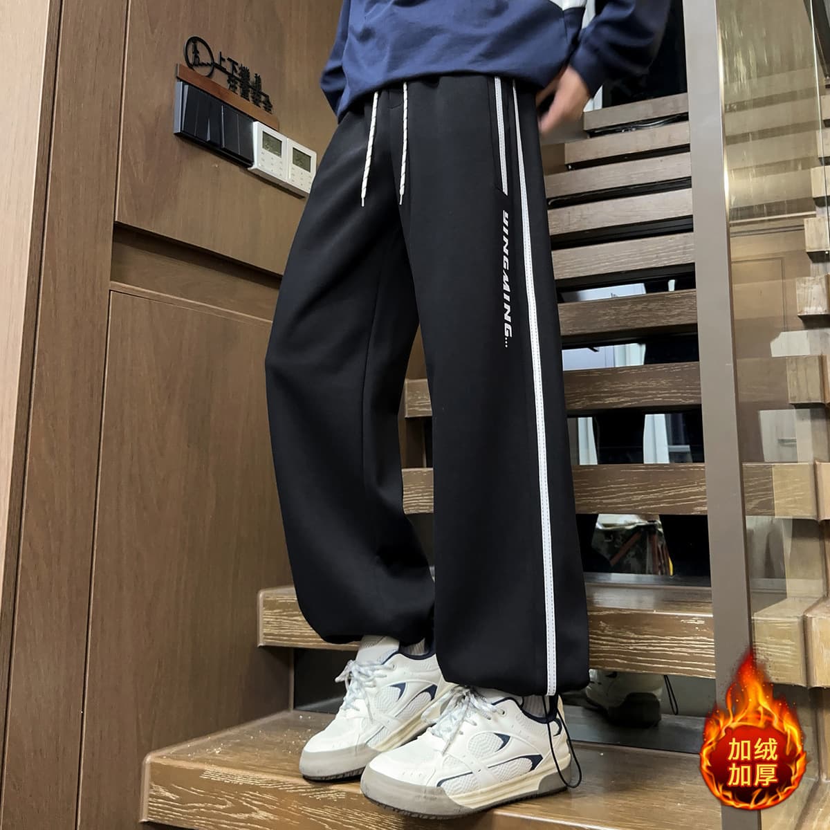 Зимние флисовые спортивные штаны для подростков: для мальчиков 12 лет, учащихся средней школы 14 лет, детей старше 15 лет,...