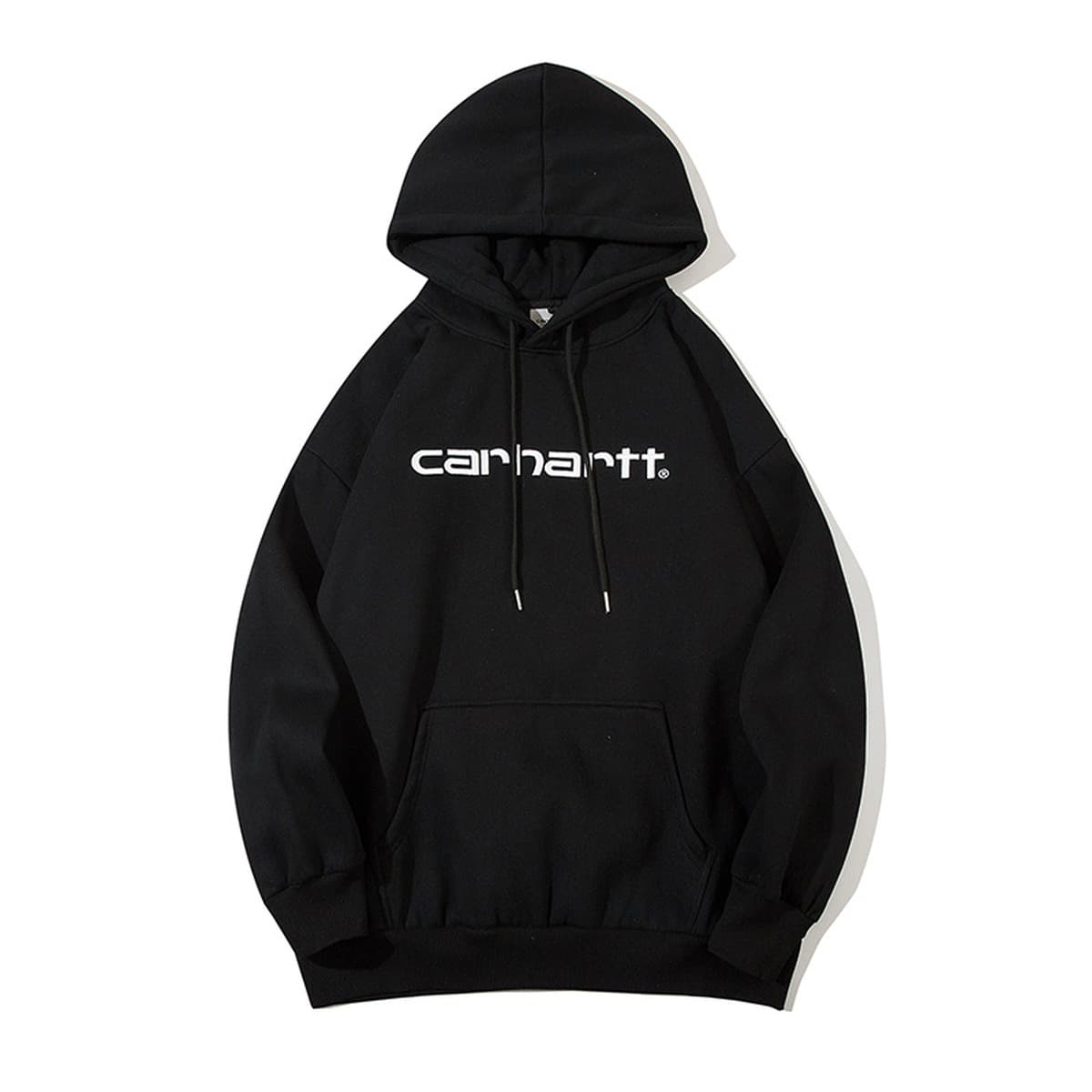 Carhartt пара толстовка с капюшоном с вышивкой и принтом плюс плюшевый тяжелый пуловер с круглым вырезом весенне-осенняя...
