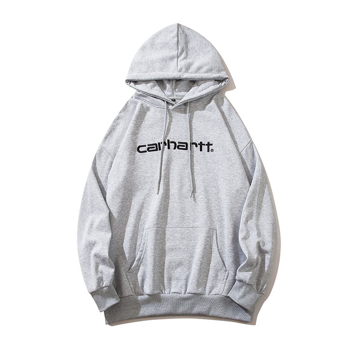 Carhartt пара толстовка с капюшоном с вышивкой и принтом плюс плюшевый тяжелый пуловер с круглым вырезом весенне-осенняя...