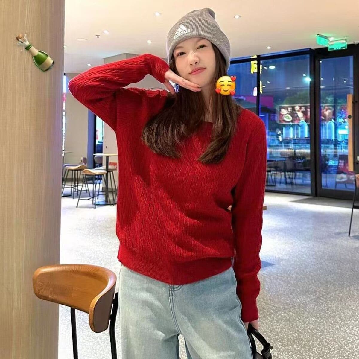 RL Rolf та же пони логотип Пол с вышивкой с круглым вырезом свитер мужской осень-зима теплая пара свитер