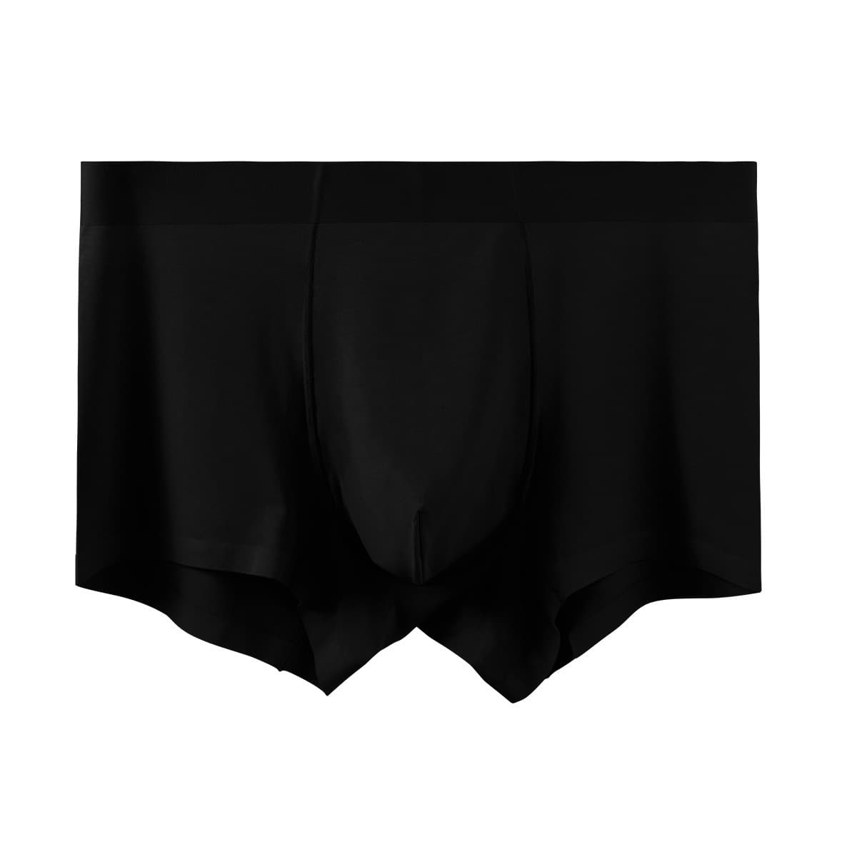 Графеновая промежность Мужские угловые брюки Модаль Бесшовные трусики Мужские шорты средней талии Четыре угловых брюки