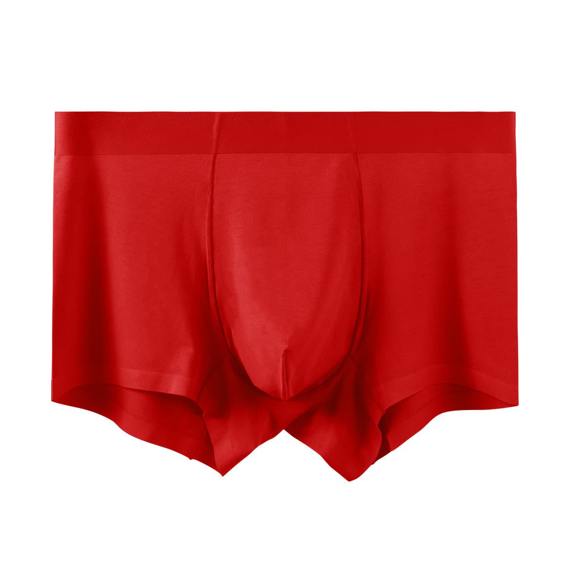 Графеновая промежность Мужские угловые брюки Модаль Бесшовные трусики Мужские шорты средней талии Четыре угловых брюки