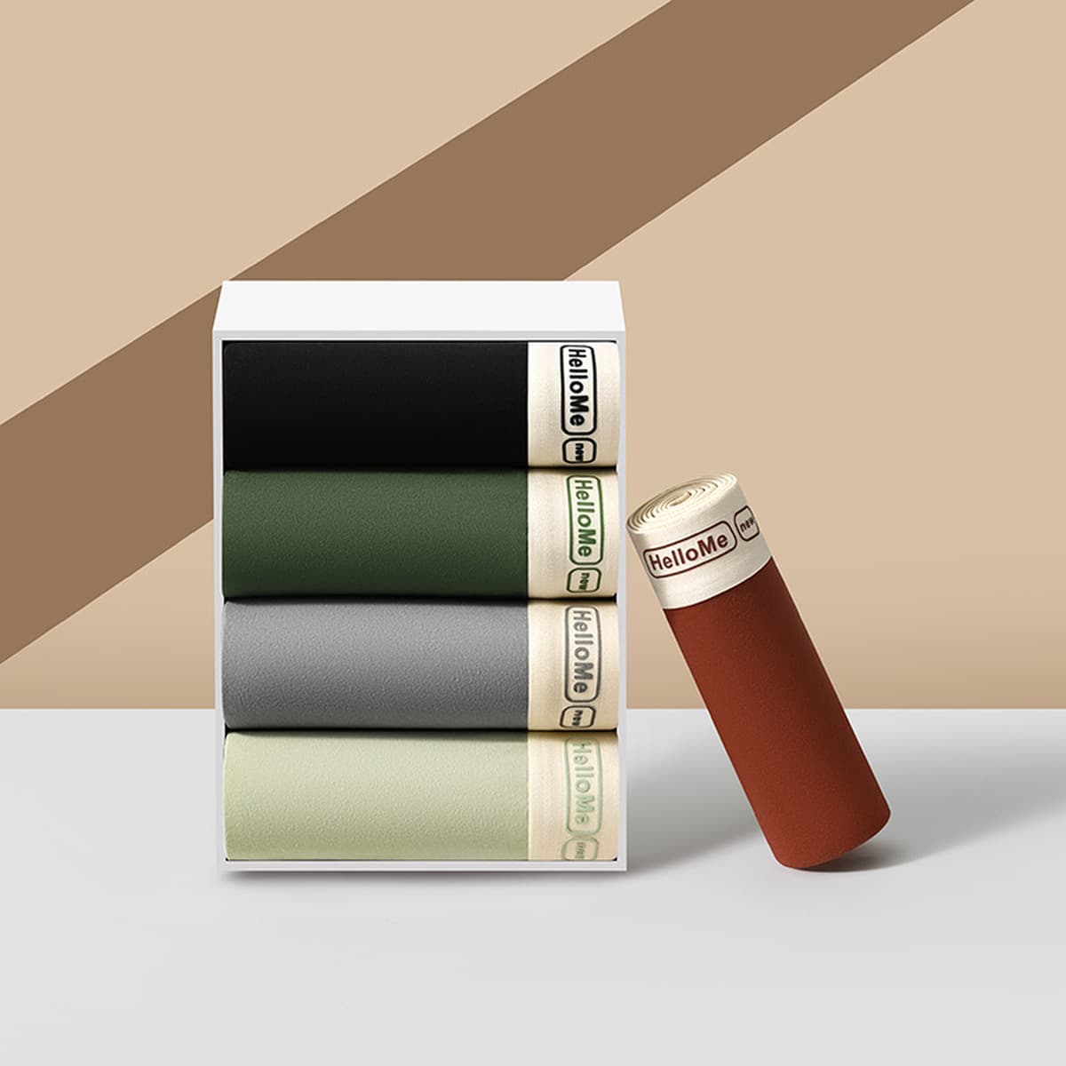 Мужские трусики из хлопка мужские плоские брюки трусики мужские трендовые четвероугольные шорты тонкие осенние и зимние...