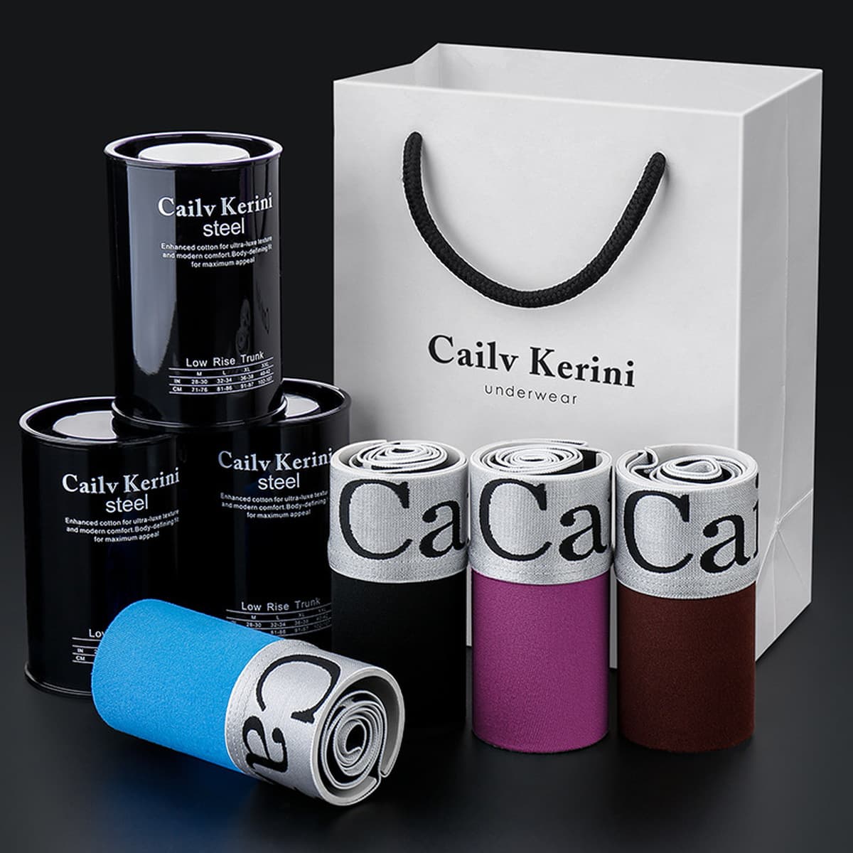 Консервированное мужское нижнее белье, трусы-боксеры из молочного шелка, большие размеры, простое дышащее, высокоэластичное,...