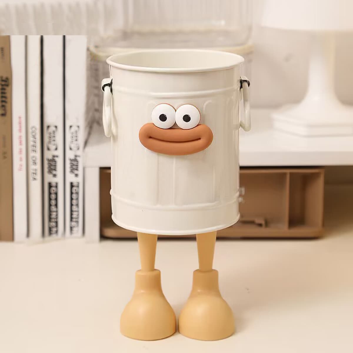 Забавный держатель для ручек большой емкости, студенческий настольный ящик для хранения, офисный ящик для девочек, детей,...