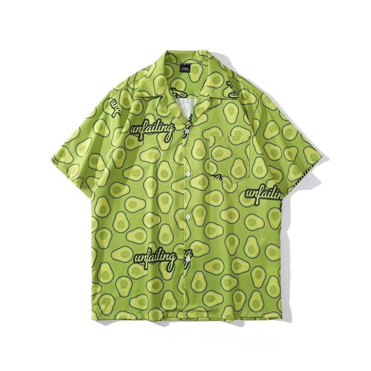 Мужская летняя рубашка с коротким рукавом из тонкой шелковистой ткани, гавайский цветочный принт, модная пляжная рубашка,...