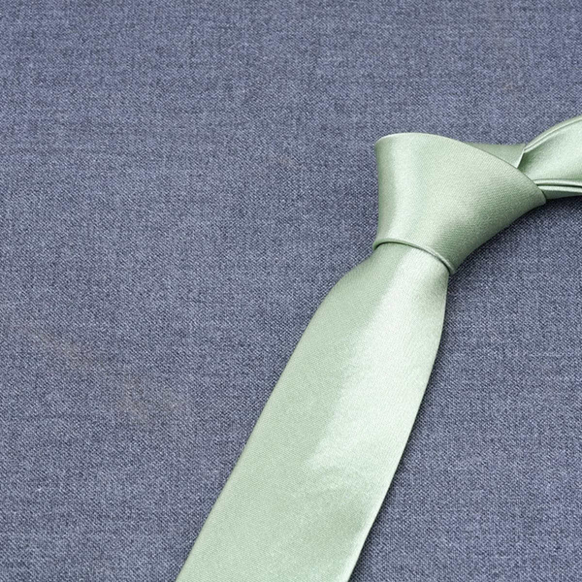 Галстук из сатина 8 см, однотонный синий галстук для мужчин, для свадьбы, бизнеса, однотонный, для женихов и свидетелей