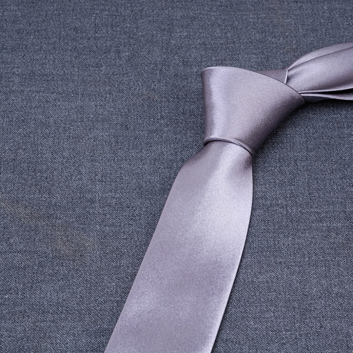 Галстук из сатина 8 см, однотонный синий галстук для мужчин, для свадьбы, бизнеса, однотонный, для женихов и свидетелей