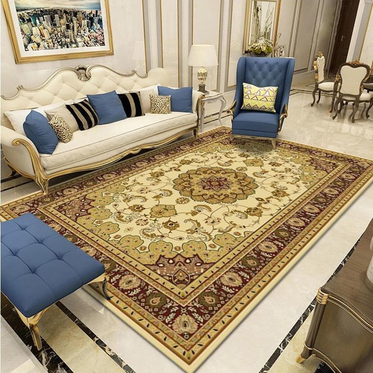 Ковер в офисном отеле Домашний столик для гостиной