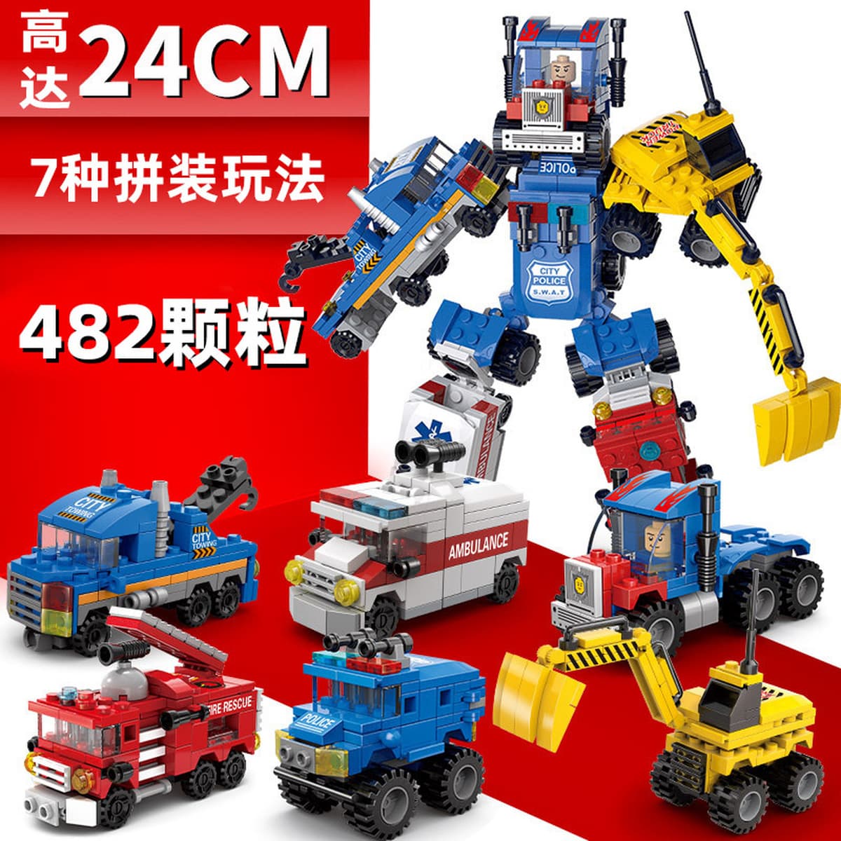 Новая модель конструктора 2025 года для младших школьников, развивающие сборные элементы-пазлы для детей, мир насекомых,...