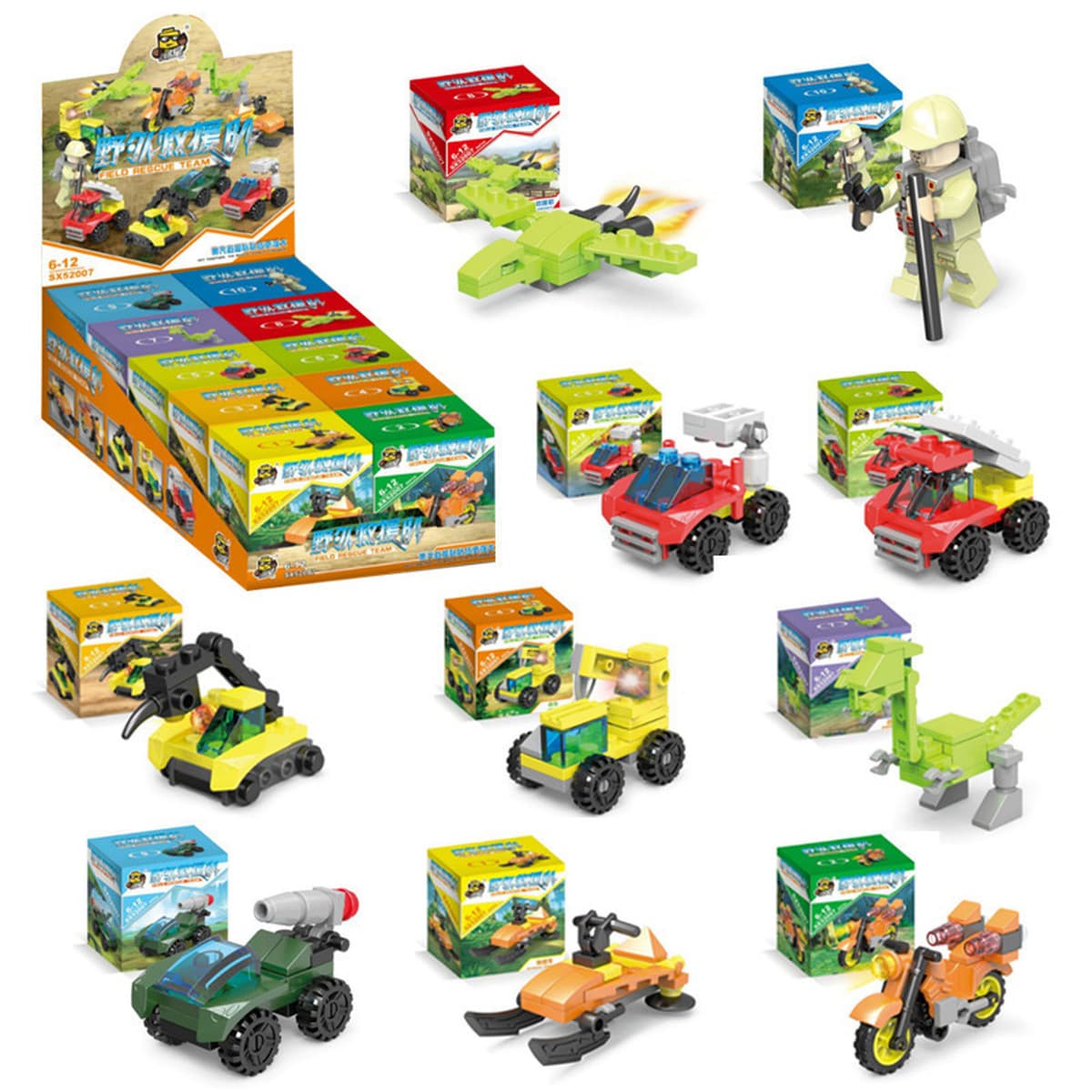 Xiaomingxing совместим с детскими собранными строительными блоками Lego, детский сад, раннее образование, образовательные...