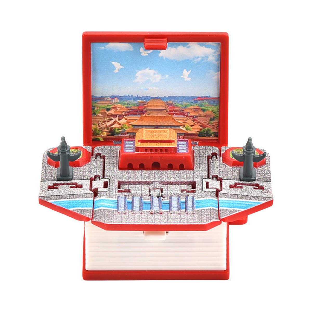 3D трехмерная складная бомба книга вокруг панды брелок подвеска Сычуань Чэнду игрушки панды культурные и творческие сувениры