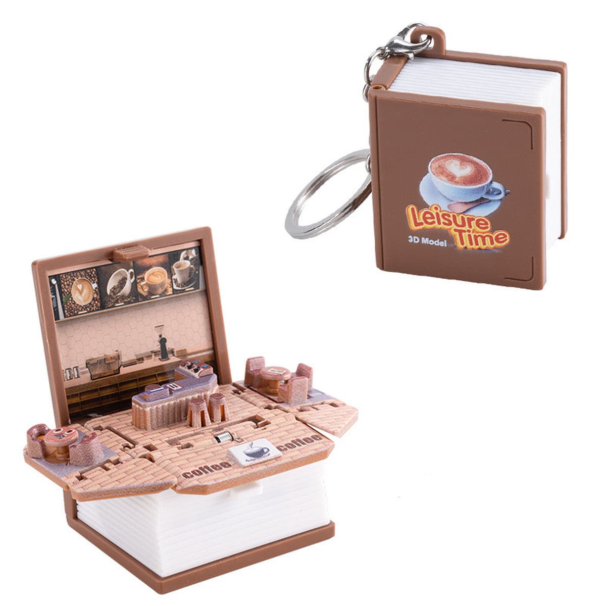 3D трехмерная складная бомба книга вокруг панды брелок подвеска Сычуань Чэнду игрушки панды культурные и творческие сувениры