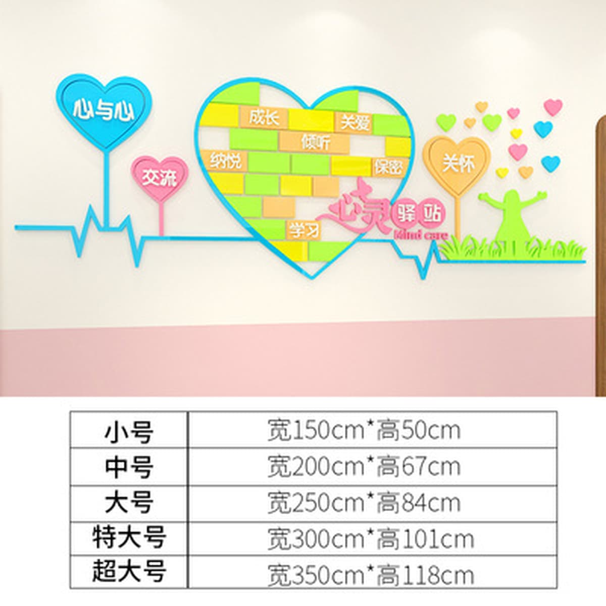 Психическое здоровье консультации номер макет духовная станция стены наклейки школа больница консультирование слева дети...