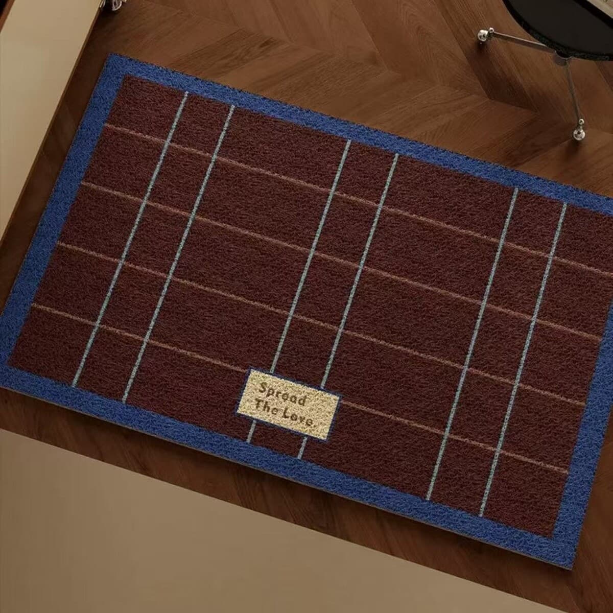 Американский клетчатый шелковый коврик для дома коврик для дома